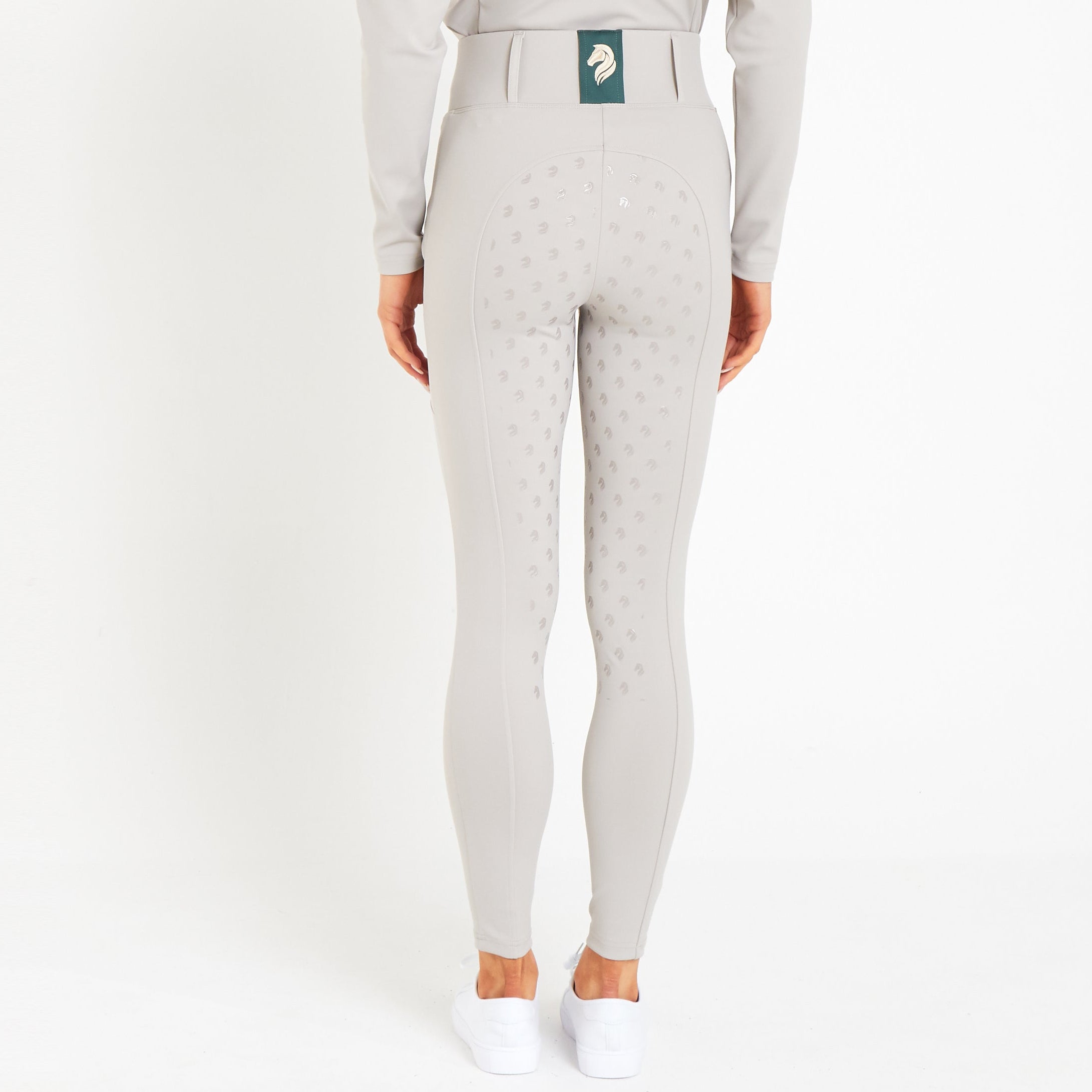 Cavvalure Mink full grip equestrian riding leggings – back view