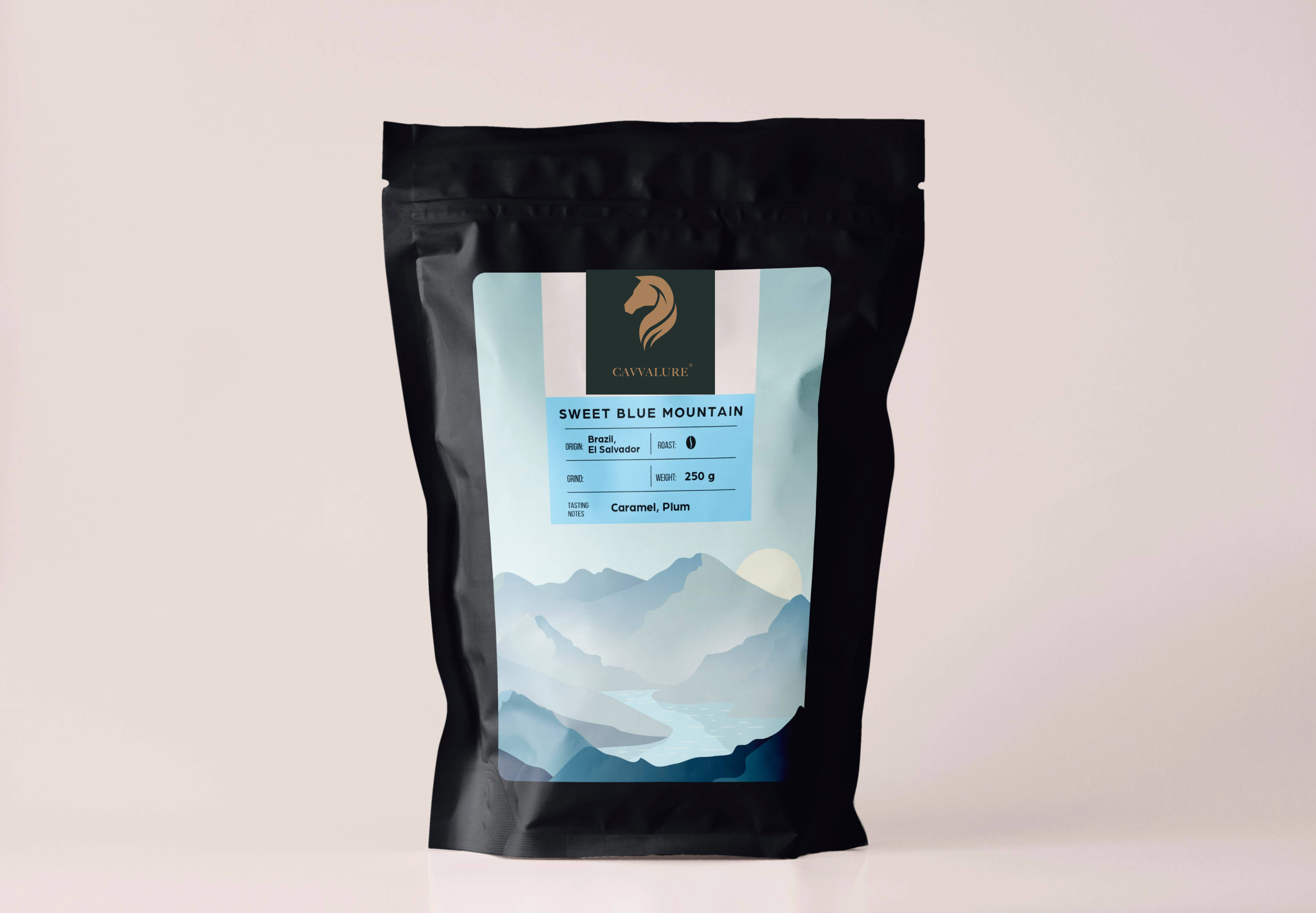 Blue mountain equestrian coffee