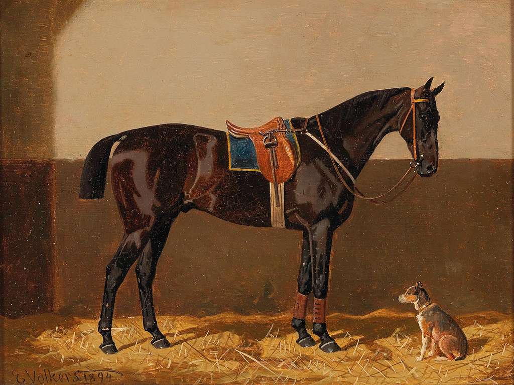 Volume 2: The Silent Eloquence of Emil Volkers – A Study of "Gerald the Blue Saddle"