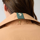 Cavvalure Valora waterproof equestrian riding coat – back view on model