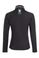 Cavvalure Black equestrian base layer – product flat