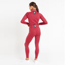 Cavvalure Red knee grip equestrian riding leggings – full length