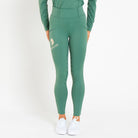 Cavvalure Green full grip equestrian riding leggings – front view