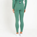 Cavvalure Green knee grip equestrian riding leggings – back view