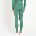 Cavvalure Green knee grip equestrian riding leggings – back view