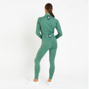 Cavvalure Green knee grip equestrian riding leggings – full length