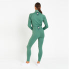 Cavvalure Green knee grip equestrian riding leggings – full length