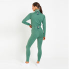Cavvalure Green everyday equestrian riding leggings – full length