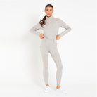 Cavvalure Mink knee grip equestrian riding leggings – detail view