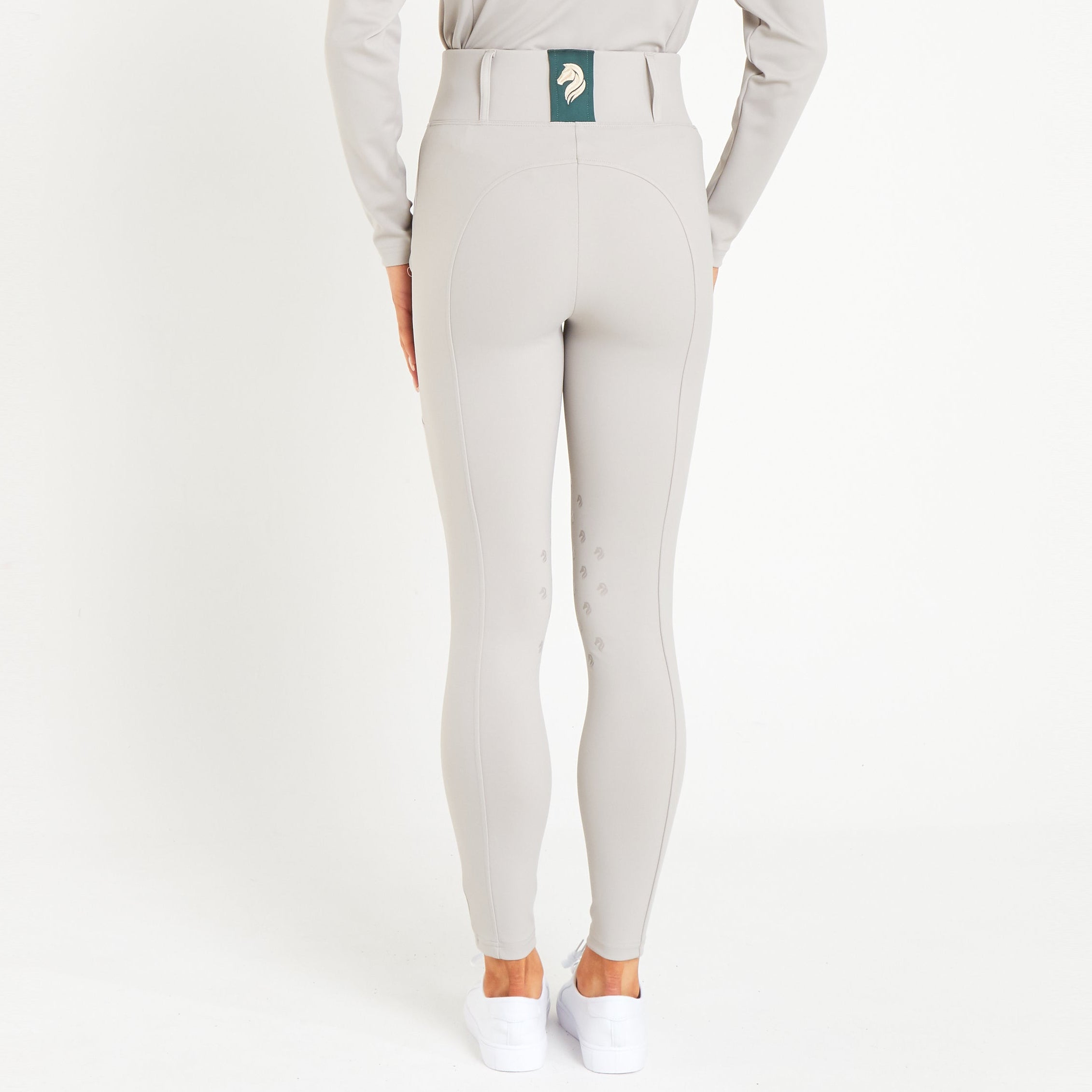 Cavvalure Mink knee grip equestrian riding leggings – back view
