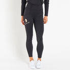 Cavvalure Black knee grip equestrian riding leggings – front view