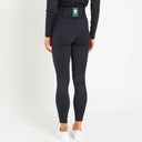 Cavvalure Black knee grip equestrian riding leggings – back view