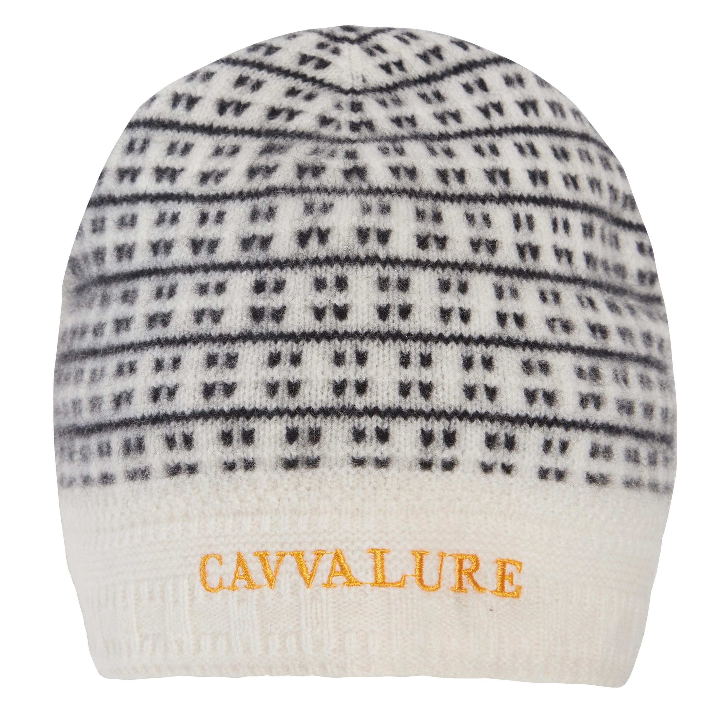Luxury Cashmere Beanie - Heritage Jacquard
