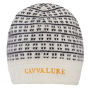 Cavvalure Heritage Jacquard cashmere equestrian beanie – pattern detail