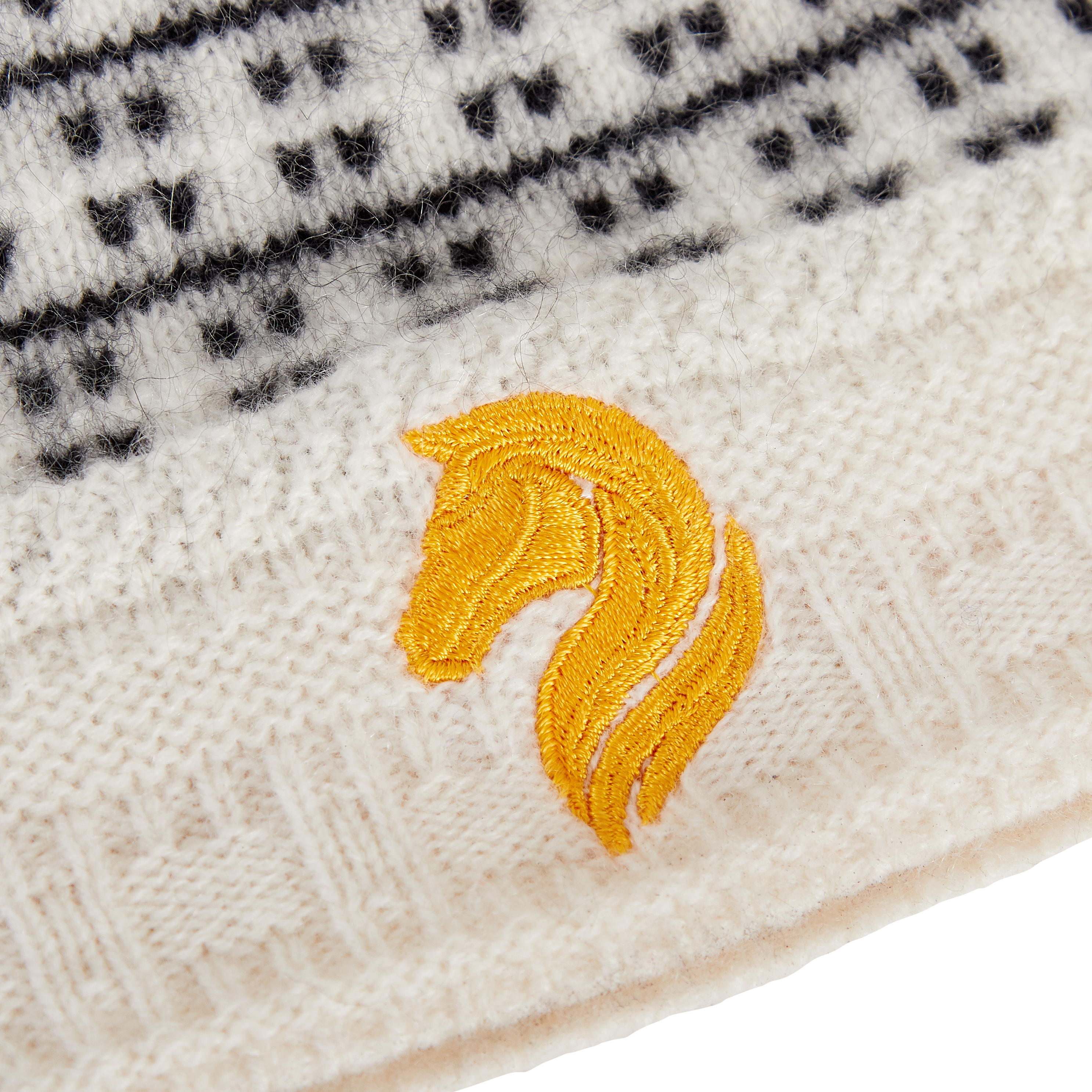 Luxury Cashmere Beanie - Heritage Jacquard