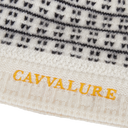 Cavvalure luxury cashmere Heritage Jacquard beanie – product flat