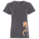 Cavvalure Dapple Mist bamboo equestrian T-shirt – product flat