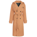 Cavvalure Valora waterproof equestrian riding coat – product flat front