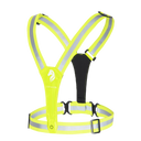 Cavvalure equestrian hi-vis LED safety vest – product flat