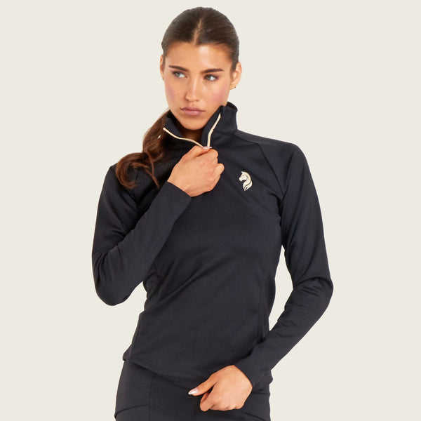 Equestrian Base Layer (Deep Black)