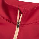 Cavvalure Red equestrian base layer – product flat detail