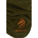 Cavvalure equestrian riding snood – fleece fabric closeup